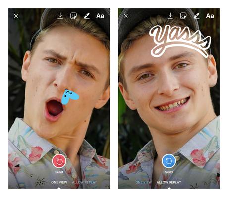 Instagram permite personalizar fotos de amigos para enviar por mensaje directo Instagram permite personalizar fotos de amigos para enviar por mensaje directo