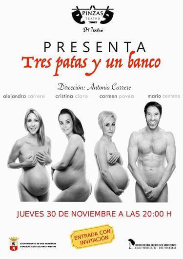 Representación teatral de la obra ‘Tres patas y un banco’ Representación teatral de la obra ‘Tres patas y un banco’