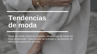 tendencias de moda