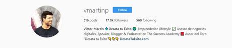 victor martin descripcion instagram