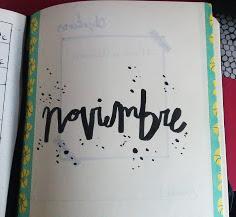 Bullet Journal: De Noviembre a Diciembre