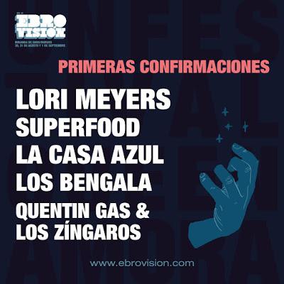 Ebrovisión 2018: Lori Meyers, La Casa Azul, Superfood, Los Bengala... Ebrovisión 2018: Lori Meyers, La Casa Azul, Superfood, Los Bengala...