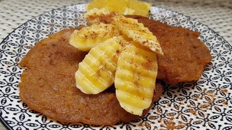 Tortitas de calabaza veganas