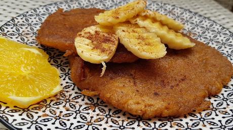 Tortitas de calabaza veganas