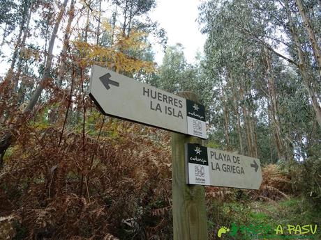 Ruta de los Misterios del Mar: Señalización de la ruta