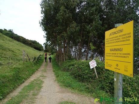 Ruta de los Misterios del Mar: Cruce con Huerres