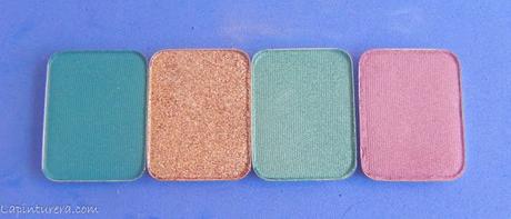 Paleta customizable Pierre René + 4 sombras (reseña y swatches) sombras en godé
