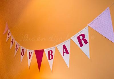 Guirnalda de Candy Bar Guirnalda de Candy Ba