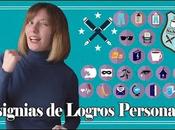 Insignias logros personales #NaNoWriMo2017