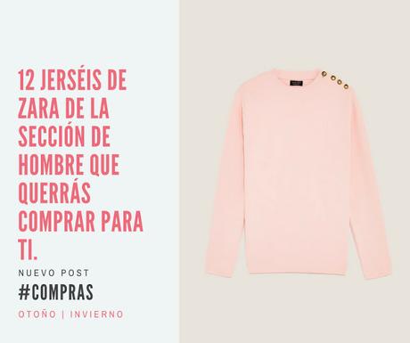 otoño moda ropa jersey zara rosa ropa