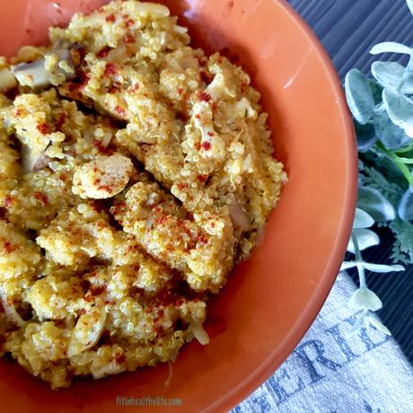 QUINOA CREMOSA DE CALABAZA