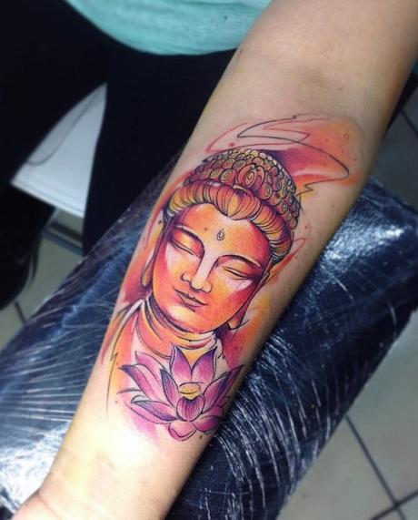 40 ideas de tatuajes de Buda parte 1