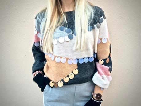 SEQUIN SWEATER SEQUIN SWEATER