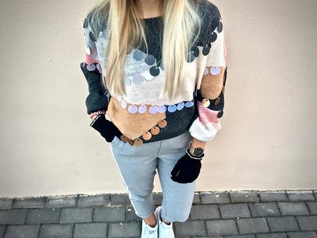 SEQUIN SWEATER SEQUIN SWEATER