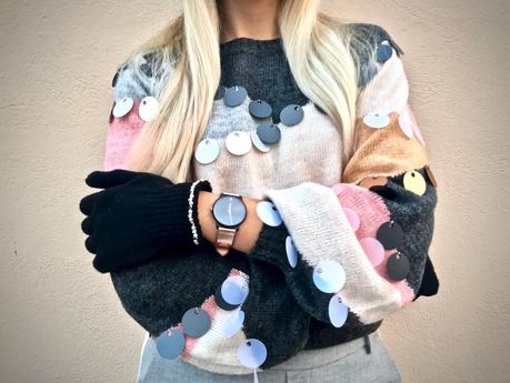 SEQUIN SWEATER SEQUIN SWEATER