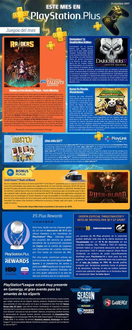 Desveladas las novedades de PlayStation Plus para diciembre Desveladas las novedades de PlayStation Plus para diciembre