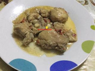 POLLO CON ALMENDRAS EN OLLA GM E,F Y G