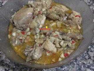 POLLO CON ALMENDRAS EN OLLA GM E,F Y G