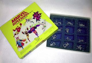 Las figuras de Marvel de TSR Inc Las figuras de Marvel de TSR Inc