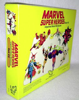 Las figuras de Marvel de TSR Inc Las figuras de Marvel de TSR Inc