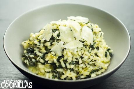 Receta de risotto de espinacas Receta de risotto de espinacas