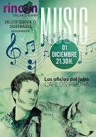Concierto de Carlos Piedra en El rincón del arte nuevo Concierto de Carlos Piedra en El rincón del arte nuevo