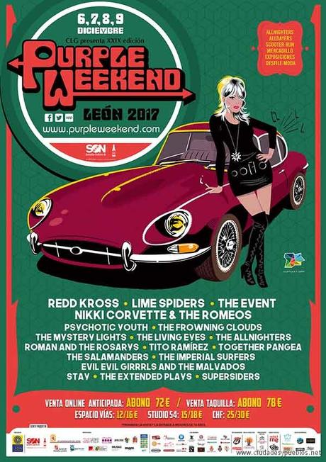 Purple Weekend 29: Jugadores del rock cartel purple weekend 2018