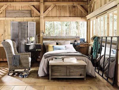 Dormitorios Rusticos con Madera