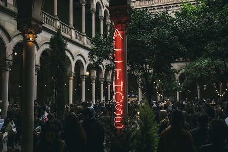 all those food market neon