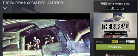 The Bureau: XCOM Declassified gratis para Steam (PC) The Bureau: XCOM Declassified gratis para Steam (PC)