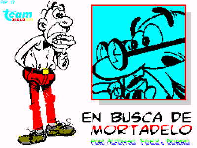 Ya disponible la versión definitiva de 'En Busca de Mortadelo', de Alfonso Fernández Borro, para Spectrum