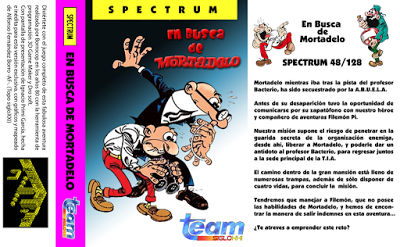 Ya disponible la versión definitiva de 'En Busca de Mortadelo', de Alfonso Fernández Borro, para Spectrum