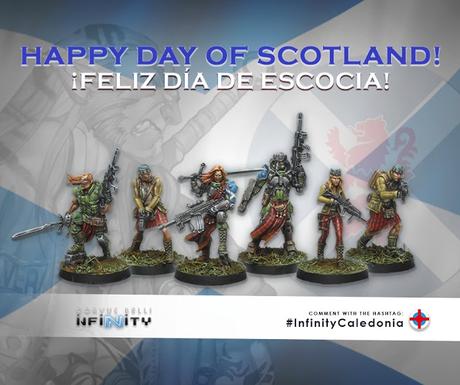 Sorteo día de Escocia y Maximus hoplita pintado Sorteo día de Escocia y Maximus hoplita pintado