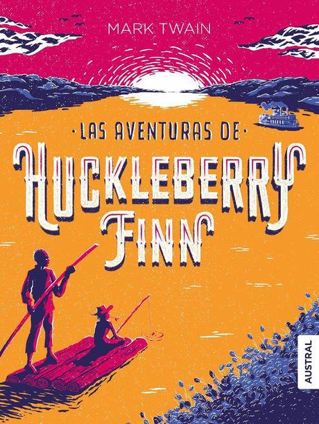 Portada de Las aventuras de Huckleberry Finn