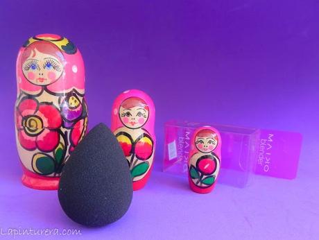 Esponja Maiko Blender: Reseña 02 esponja en seco