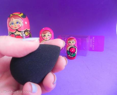 Esponja Maiko Blender: Reseña 03 esponja en seco 02