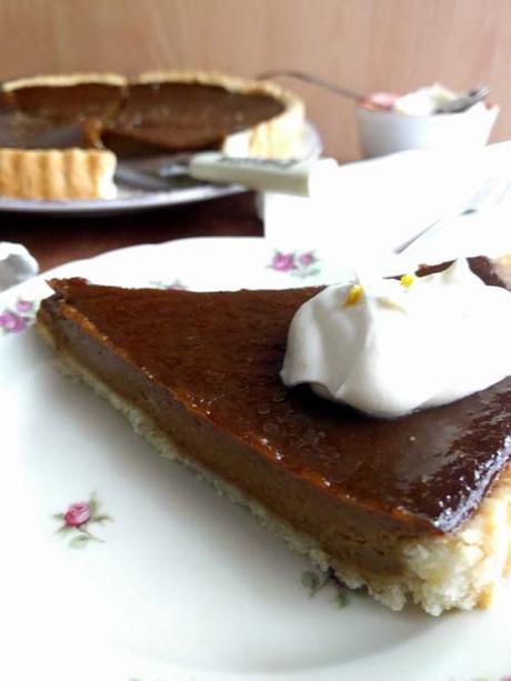 pumpink pie | tarta de zapallo dulce