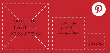 ¿Cuánto deben medir las imágenes para las redes sociales? medidas recomendadas para el perfil de Pinterest