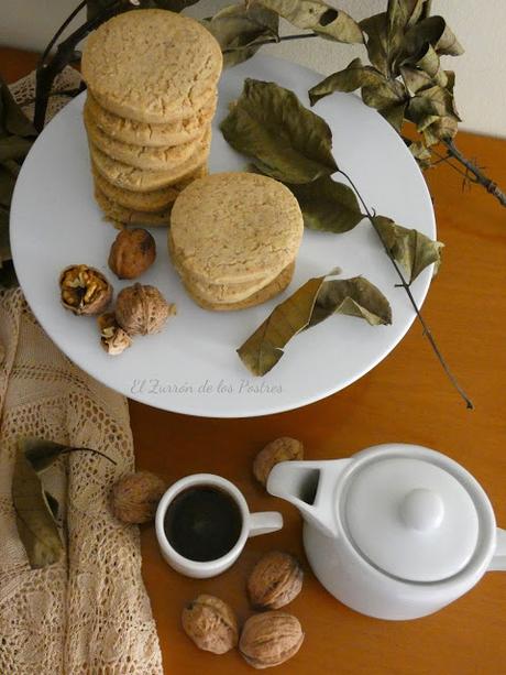 Mantecados de Nueces con Aceite a la Vainilla