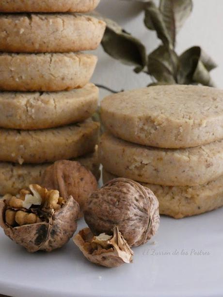 Mantecados de Nueces con Aceite a la Vainilla