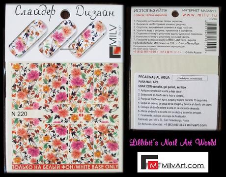 Flores MilVart N220 con anillo a juego Flores MilVart N220 con anillo a juego