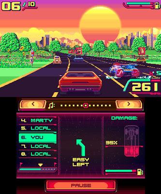 Nuevo tráiler y fecha de publicación de '80's Overdrive', el esperado juego de carreras a lo 'Out Run' para 3DS Nuevo tráiler y fecha de publicación de '80's Overdrive', el esperado juego de carreras a lo 'Out Run' para 3DS