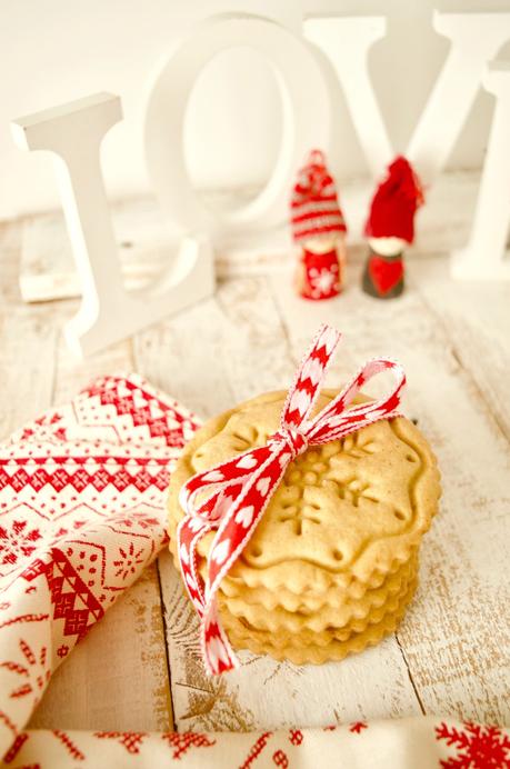 Galletas de jengibre estampadas, un twist a lo clásico