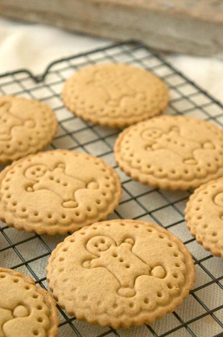 Galletas de jengibre estampadas, un twist a lo clásico