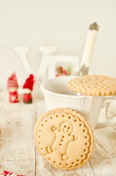 Galletas de jengibre estampadas, un twist a lo clásico