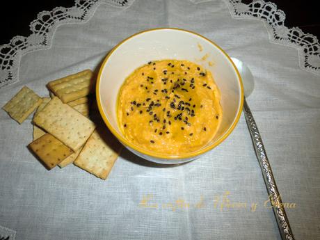 Hummus de calabaza Hummus de calabaza