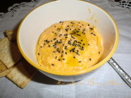 Hummus de calabaza Hummus de calabaza
