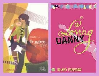 portadas del libro  Te quiero, Danny, de Hilary Freeman
