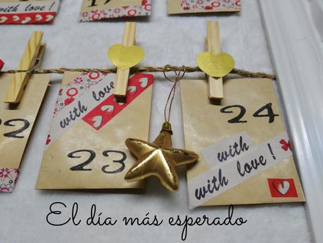 DIY- CALENDARIO DE ADVIENTO DIY- CALENDARIO DE ADVIENTO