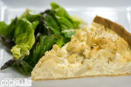 Receta de quiche de coliflor Receta de quiche de coliflor
